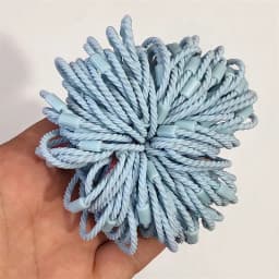 50/100pcs Candy Elastic Hair Tie Bands Scrunchies Leagues Resin Patch For Toddler Accessories Baby Girl DIY Jewelry Supplies