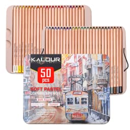 KALOUR 50/72/180/240/300 Pcs Oil Colored Pencils Set Professional Drawing Color Pencil For Artist Coloring Sketch Art Supplies
