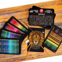 KALOUR 50/72/180/240/300 Pcs Oil Colored Pencils Set Professional Drawing Color Pencil For Artist Coloring Sketch Art Supplies