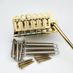 KAYNES 52.5MM Type ST Electric Guitar Tremolo System Bridge With Zinc or Brass Block for ST Guitar Chrome Silver Gold KY01