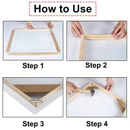 DIY Wood Frame Canvas painting Wooden poster Photo Frame 30x45cm 20x30cm Wooden Frame Living Room Wall Home Decor Picture Frame