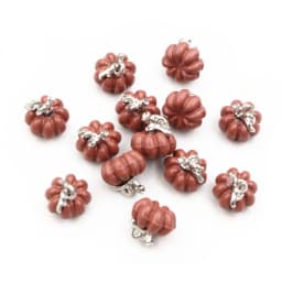 10pcs/lot 10x11mm 3D Enamel Pumpkin Charms Pendant DIY Jewelry Making Findings Supplies for Necklace Bracelet