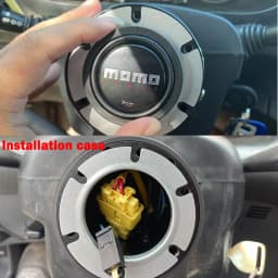 70mm PCD Horn Button Retainer Ring for MOMO NRG OMP SPARCO TAKATA Steering Wheels