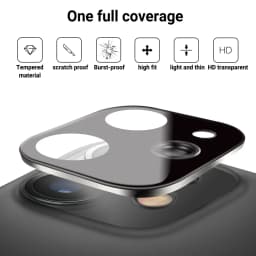 Full Cover Camera Lens Protector for iPhone 16 Pro Max 15 13 12 14 11 17 Pro Max Air Screen Protectors for iPhone Mini Lens Film