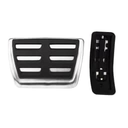 For Audi A4 B9 A5 F5 2016-2019 Sedan Avant LHD Sport Automatic High Quality Stainless Steel Fuel Brake Footrest Pedal Cover