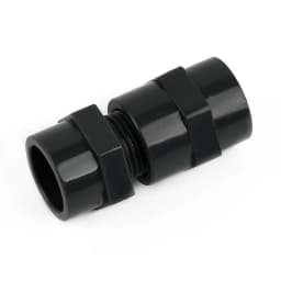Dark Grey Female/Male Thread Industrial Grade PVC Accessory Garden Irrigation Water Pipe Connectors Aquarium Adapter Tube Joints