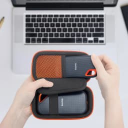 Hard Case for Universal MP3/MP4/SanDisk Extreme Pro/SanDisk Extreme Portable External SSD 1TB/2TB/4TB, Travel Cover Storage Bag