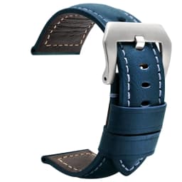 For Panerai genuine Cowhide Frosted leather watchband 22 24mm 26mm strap black khaki Dark brown PAM111 441 Wrist strap Bracelet