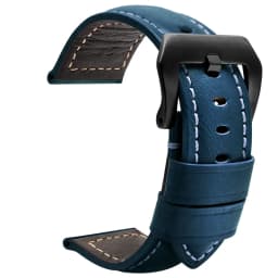 For Panerai genuine Cowhide Frosted leather watchband 22 24mm 26mm strap black khaki Dark brown PAM111 441 Wrist strap Bracelet