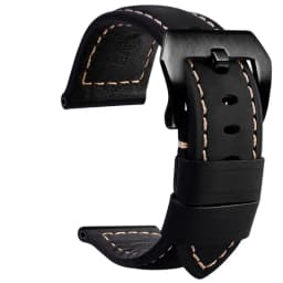 For Panerai genuine Cowhide Frosted leather watchband 22 24mm 26mm strap black khaki Dark brown PAM111 441 Wrist strap Bracelet