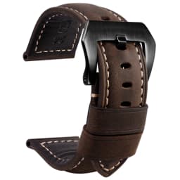 For Panerai genuine Cowhide Frosted leather watchband 22 24mm 26mm strap black khaki Dark brown PAM111 441 Wrist strap Bracelet