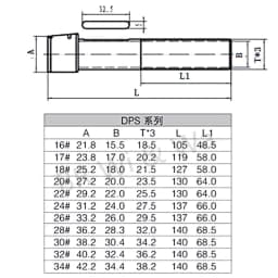 BR Wi&Wa DPS Type Fishing Rod Reel Seat for Spinning Rod Building or Pole Repair DIY Rod Building