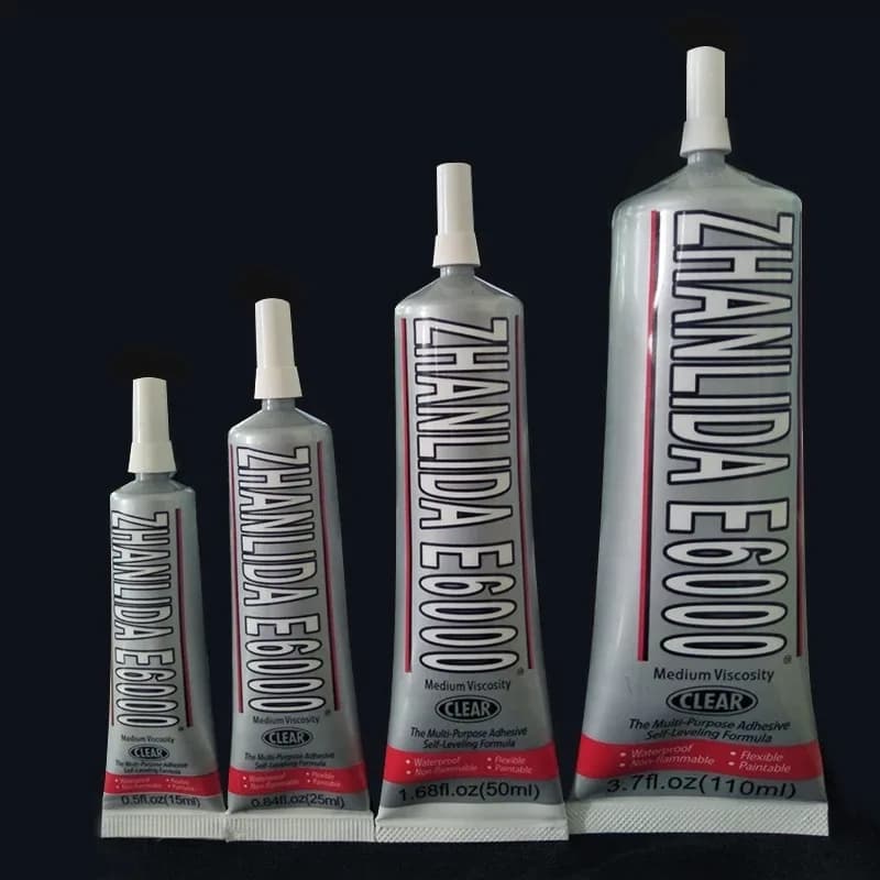 1 Pcs E-6000 Waterproof Strong Liquid Super Glue DIY Adhesive for Jewelry Bonding Diamond Paintinge Slow-drying Universal Glue