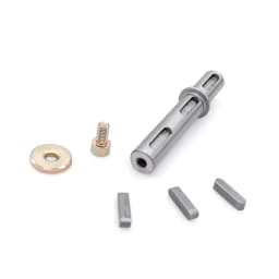 1PCS NMRV030 Single Output Shaft Double Output Shaft Worm Gear Reducer Accessories FLANG Torque Arm Output Shaft 14mm Diameter