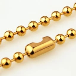 Custom Size 7-40inch 8mm/10mm/12mm Cool Gold Color 316L Stainless Steel Ball Link Chain Necklace Party Gift for Women Men