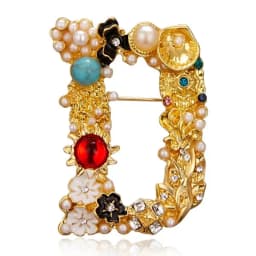 Trendy New Camellia Women Brooch Elegant Flower Pearl Pins Fashion Female Party Coat Dress Scarf Accessories Jewelry Gift