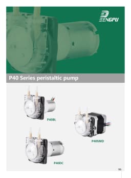 PENGPU Micro Peristaltic Pump 24V Stepper Motor Silicone Tube High Accuracy Liquid Pump