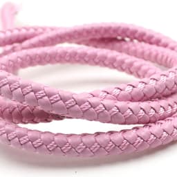 REGELIN 2 meters 8mm Round Braided PU Leather Bracelet Findings PU Leather Cord String Rope DIY Necklace Bracelet Making