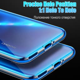Ultra Thin Clear Silicone Case For Huawei P40 P30 P20 Lite Nova 8 7 Pro 6 5 5T Soft Back Cover Case For P Smart 2021 2020 2019