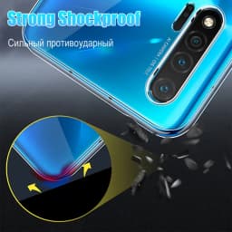 Ultra Thin Clear Silicone Case For Huawei P40 P30 P20 Lite Nova 8 7 Pro 6 5 5T Soft Back Cover Case For P Smart 2021 2020 2019