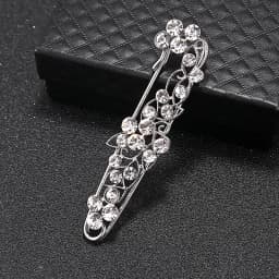 Inlaid Charming Refined Crystal Rhinestone Branch Brooches hijab pins for Man Women Suit Scarf Flower Brooch Pin Jewelry2019