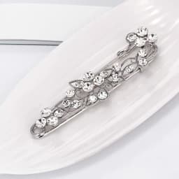Inlaid Charming Refined Crystal Rhinestone Branch Brooches hijab pins for Man Women Suit Scarf Flower Brooch Pin Jewelry2019