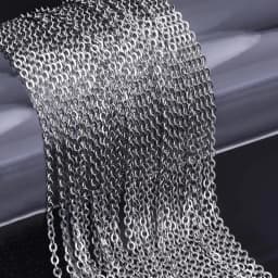 10Meter/Lot Stainless Steel 1.5/2mm Necklace Link Chain Handmade Crafts Accessories Bracelet DIY For Jewelry Making