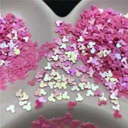 30g/Lot 4mm Mouse Head Loose Sequins Glitter Paillettes For DIY Nail Craft, Craft Making, Wedding Decoration Confetti Wholesale