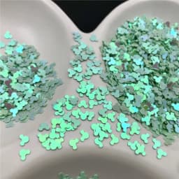 30g/Lot 4mm Mouse Head Loose Sequins Glitter Paillettes For DIY Nail Craft, Craft Making, Wedding Decoration Confetti Wholesale