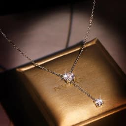 Big Bling Water Drop Pendant Real 925 Sterling Silver Long Chain Necklace for Women Fashion Jewelry Cute Statement Necklace