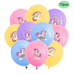Large Standing Unicorn Foil Balloons for Kids Girls Unicorn Birthday Party Decoration Elephant Animal Balloon Baby Shower Favors