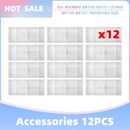 Fit For Teendow G20, iMartine BR151, DEERMA S40, XIEBro Life BR151, MAMNV BR150 BR151, Conga M10, Midea VCR04G Brush Filter Mop