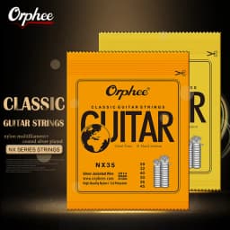 Orphee Classical Guitar Strings Silver Plated Wire Nylon Strings NX Series 6pcs/Set for Classic Guitar Accessories Practice Use