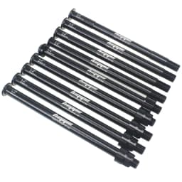 HEPPE Bike Thru Axle Front Fork Shaft Skewers 12x100/110 Rear Hub Thru Axle 12x142/148 M12xP1.0/1.25/1.5/1.75 Bike Quick Release