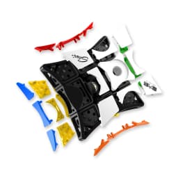 [ECube] QiYi 1x3x3 Finger Hand Spinner S Windmill Updated Magic Cube Speed Cubes Educational Puzzle Toys for Children