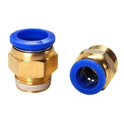20/50PCS Pneumatic Air Connector Fitting PC 4mm 6mm 8mm 10mm 12mm Thread 1/8" 1/4" 3/8" 1/2" Hose Fittings Pipe Quick Connectors
