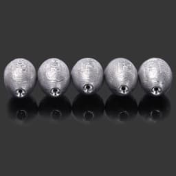 5pcs 2g-30g Fishing Weight Sinker Fishing Olive Shape Rig Sinkers Fishing Weights Split Shot Sink Fishing Tackle Tool Accessory