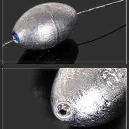 5pcs 2g-30g Fishing Weight Sinker Fishing Olive Shape Rig Sinkers Fishing Weights Split Shot Sink Fishing Tackle Tool Accessory