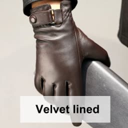 Winter Autumn Genuine Leather Gloves Men Sheepskin Warm High Quality Windproof Business Male Guantes Touch Screen Driving Mitten