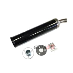 Free shipping universal metal 60x280mm long motorcycle racing exhaust pipe muffler silencer 2stoke muffler escape for 50cc-240cc