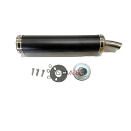Free shipping universal metal 60x280mm long motorcycle racing exhaust pipe muffler silencer 2stoke muffler escape for 50cc-240cc