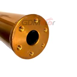 Free shipping universal metal 60x280mm long motorcycle racing exhaust pipe muffler silencer 2stoke muffler escape for 50cc-240cc