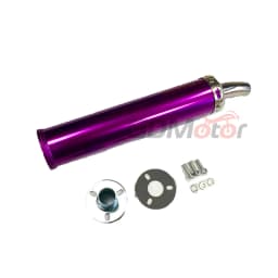 Free shipping universal metal 60x280mm long motorcycle racing exhaust pipe muffler silencer 2stoke muffler escape for 50cc-240cc