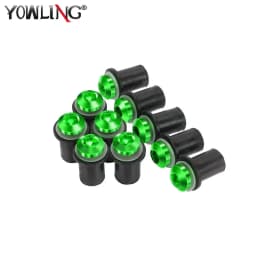 Windshield Wind Deflectors Bolts For Kawasaki Versys 650 Versys 1000 ZZR1400 ZZR600 ZZR1100 ZX-11 ZZR1200 GPZ500 GPZ500 Vulcan