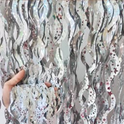 New Foil Fringe Laser Curtains Party Decorations Photo Backdrops for Birthday Wedding Christmas Graduation Party Decor