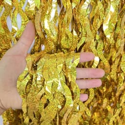 New Foil Fringe Laser Curtains Party Decorations Photo Backdrops for Birthday Wedding Christmas Graduation Party Decor