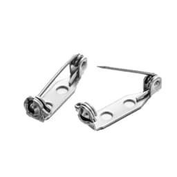 10/20pcs Stainless Steel Brooch Pin Backs Safety Clasp Lock For DIY Name Badge Jewelry Craft Making Supply Handicraft Accessory