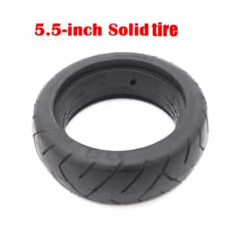 5.5 Inch Solid Wheels 5.5x2 Tire Solid Tyre Alloy or Plastics Rim for Fast Wheel F0,jackhot,Nes Carbon Fiber Electric Scooter