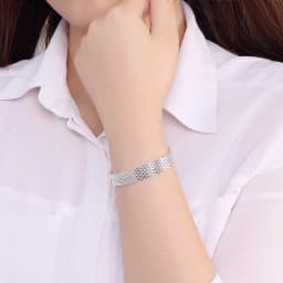 Original Designer 925 Sterling Silver Fine Net Chain Bracelets Necklaces for Women Fashion Party Wedding Engagement Jewelry Sets