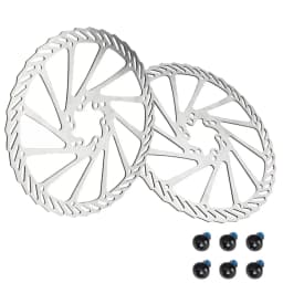MTB Bicycle Brake Rotor 120 140 160 180 203mm 6 in Stainless Steel Hydraulic Brake Rotor MTB Road Bike Disc Brake With T25 Bolt